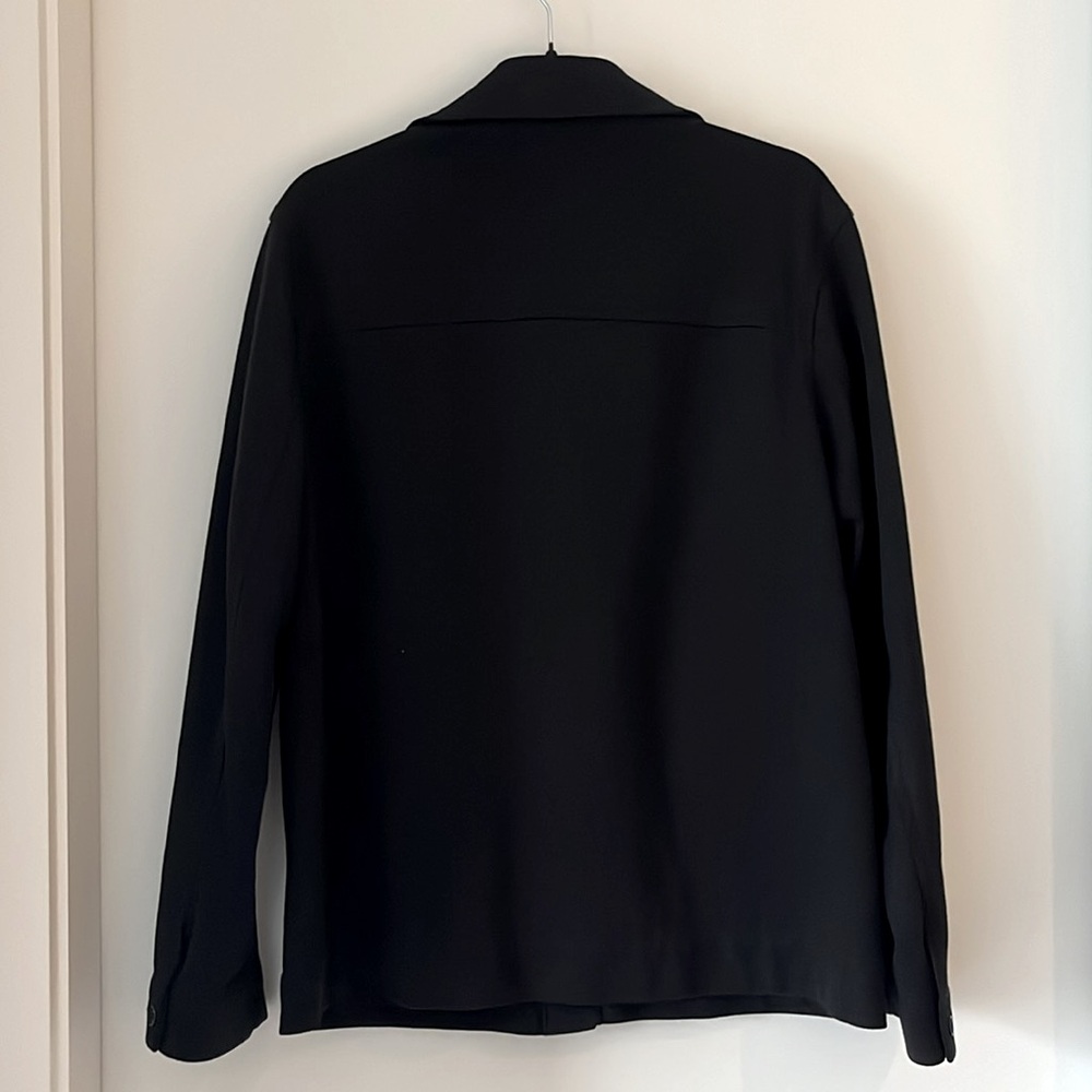 COS Dark Jacket with Button Closure - Picture 5 of 7